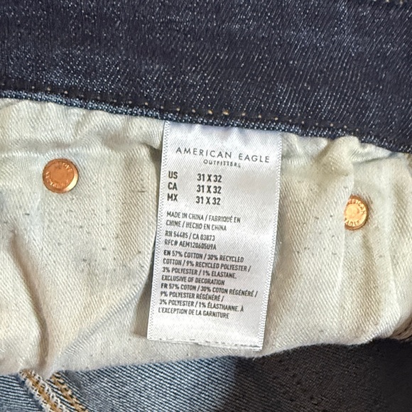 American Eagle Outfitters Deep Indigo Straight Jeans - Picture 7 of 8